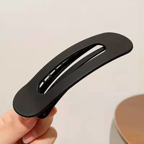 Large Personalised Hairpin Back of the Head Clip Net Red Cute Broken Hair Bangs Clip Side Clip Simple Headwear